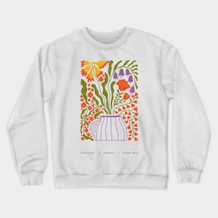 Floral Collection Art Gallery Berlin Crewneck Sweatshirt